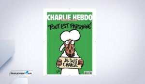 Chroniques : La "Une" de Charlie Hebdo attendue et saluée sur le net