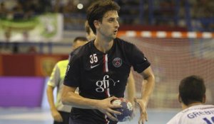 Marko Kopljar, a Paris first team regular, in Qatar for the World Handball Championship.