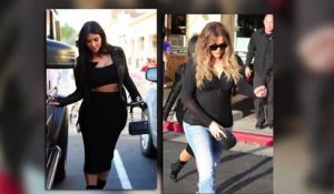 Kim et Khloé Kardashian tournent à Los Angeles et Bruce Jenner a l'air morose après les spéculations d'un magazine