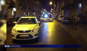 Les premières images de l'assaut antiterroriste en Belgique