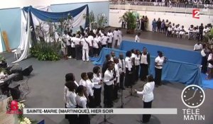 Veillée funèbre en Martinique pour Clarissa Jean-Philippe