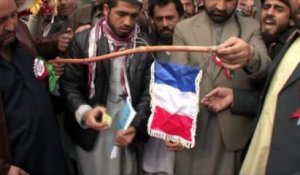 Les manifestations contre la France se poursuivent en Afghanistan