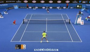 Open d'Australie - Federer écarte Lu