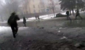 Vivre et mourir sous les obus en plein coeur de Donetsk