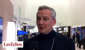 En direct de Davos avec Bruno Le Maire : "Il y a trop peu de Français à Davos"