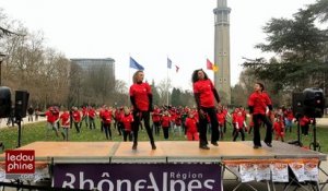 Grenoble: Flashmob féminin