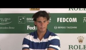 TENNIS - MONTE-CARLO : Nadal, «Je n'ai pas fait d'erreur»