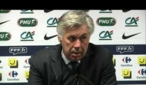 FOOT - COUPE - PSG : Ancelotti, «Un désastre»
