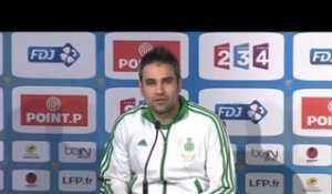 FOOT - C.Ligue - ASSE - Perrin : «Confiant mais pas trop»