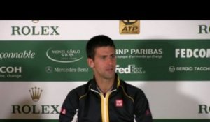 TENNIS - MONTE-CARLO - Djokovic : «Je ne pourrais pas être plus heureux»