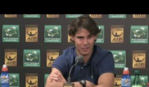 TENNIS - ATP - BERCY - Nadal : «Toujours la même motivation»