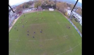 RUGBY : Le drone du FC Grenoble Rugby