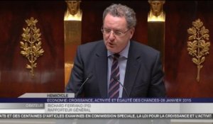 Loi Macron : le rapporteur général s'en prend à l'opposition et aux frondeurs
