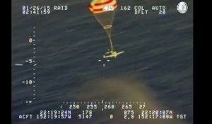 Un pilote sauvé par le parachute de son avion en plein Pacifique