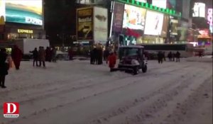 Tempête de neige à New York