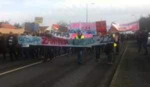 Zannier. 260 manifestants à la marche