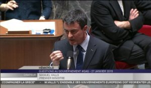 Antisémitisme : la France "doit se rebeller" selon Manuel Valls