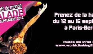Les championnats du monde d'escalade vont envahir Bercy
