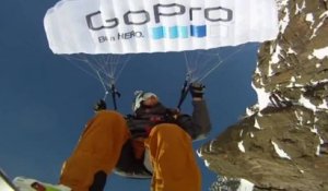 Souvenir : speed fly en GoPro sur les hauteurs de Chamonix