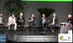 CAP D'AGDE - 2015 - VOEUX CLUB DES MANAGERS 2015 ( 1° partie )