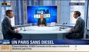 BFM Story: Plan antipollution à Paris: Annie Hidalgo veut bannir les véhicules les plus polluants dès le 1er juillet - 28/01