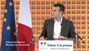 Emmanuel Macron : "Il n'est pas question de réduire la liberté de la presse"
