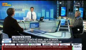 Le Club de la Bourse: Igor de Maack, Béatrice Philippe et Jérôme Vinerier - 29/01
