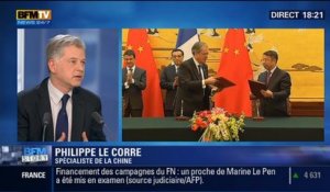 BFM Story: Manuel Valls entame une visite en Chine pour rééquilibrer le commerce franco-chinois - 29/01