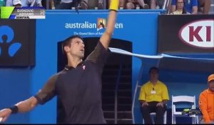 Quand Novak Djokovic joue contre un tank blindé, ça donne ça !