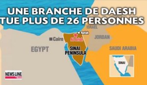 Une branche de Daesh tue au moins 27 personnes en Egypte
