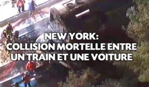 New York: Collision mortelle entre un train et une voiture