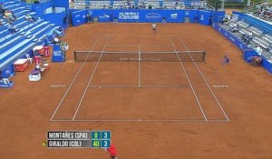 ATP Quito - Montanes fait tomber Giraldo