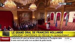 Hollande: «L’esprit de janvier 2015, je dois le prolonger»