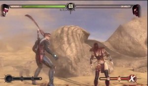 Extrait / Gameplay - Mortal Kombat 9 (Kenshi et son Kiss Cam)