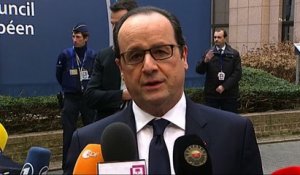 "Il est très important que nous puissions continuer à exercer la pression nécessaire pour qu'il y ait la paix en Ukraine"