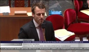Emmanuel Macron tacle (encore) le frondeur Christian Paul