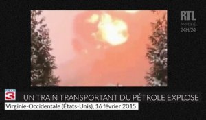 États-Unis : un train transportant du pétrole explose