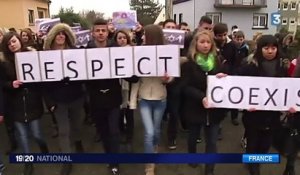 Les lycéens de Sarre-Union réagissent après les profanations