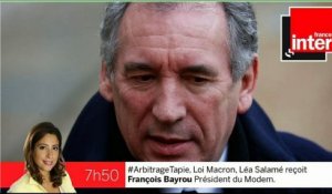 François Bayrou, invité du 7/9 sur France Inter - 180215