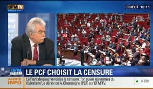 BFM Story: Loi Macron (1/2): le PCF votera la motion de censure à l'Assemblée - 18/02