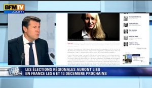 Estrosi: Marion Maréchal-Le Pen est "une candidate dangereuse"