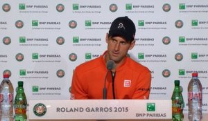 Roland-Garros - Djokovic : "C'était un test"