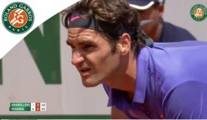 Temps forts R. Federer - M. Granollers Roland-Garros 2015 / 2ème Tour