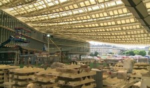 Paris : la canopée des Halles, chantier d'une complexité historique