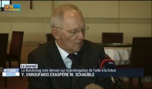 Y. Varoufakis exaspère W. Schaüble