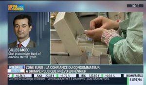 Zone euro: la confiance économique s'améliore: Gilles Moëc - 26/02
