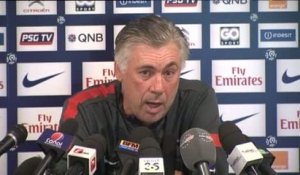 PSG - Ancelotti : «L'OM sera un concurrent toute la saison»