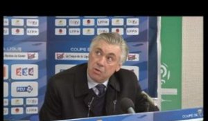 PSG - Ancelotti : «Déçu du résultat mais content de la performance»