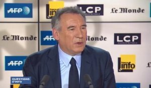 Situation économique : François Bayrou pointe la responsabilité de Nicolas Sarkozy