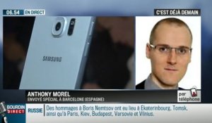 La chronique d'Anthony Morel: Samsung dévoile les Galaxy S6 et S6 edge - 02/03